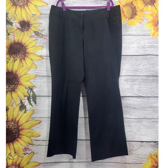 dots Straight Leg Black Dress Pants‎ Size 20 - Picture 2 of 7